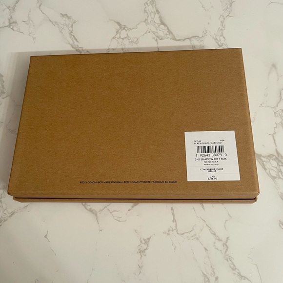 ๐ COACH Men Wallet Boxed 3 in 1 Wallet gift Set In Signature Canvas - Picture 10 of 12